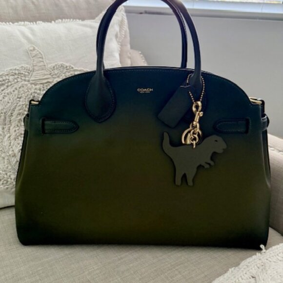 Coach Empire 40 Olive with Rexy Charm - Picture 2 of 16